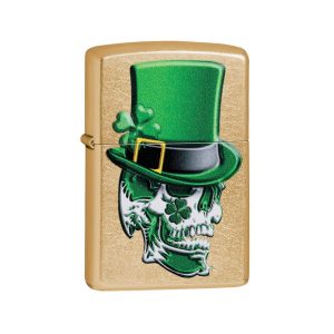 49121 Zippo Irish Skull