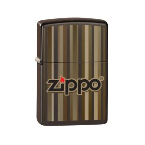 49180 Zippo Brown Stripes