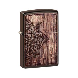 49184 Zippo Wood Mandala
