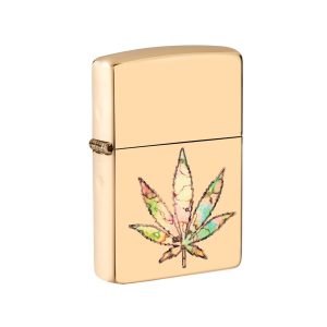 49240 Zippo Pot Leaf Fusion