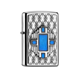 2005081 Zippo Blue Diamond