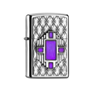 2005085 Zippo Purple Diamond