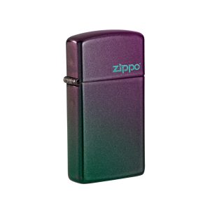 49267ZL Zippo Slim® Iridescent Logo