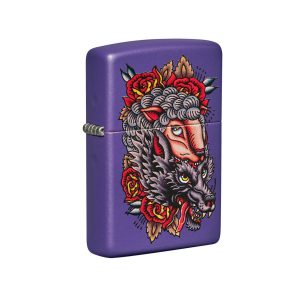 49413 Zippo Wolf Design