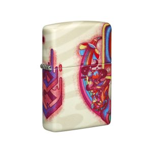 49435 Zippo Trippy Psychedelic Design