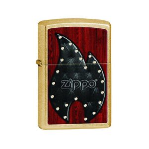 28832 Zippo Leather Flame
