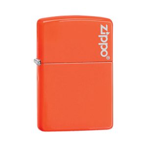 28888ZL Zippo Classic Neon Orange Logo
