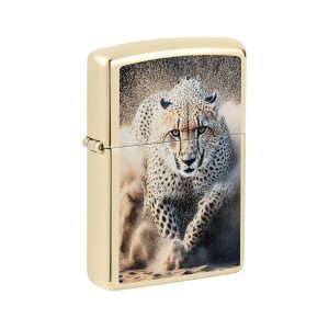 47014 Zippo Cheetah Design