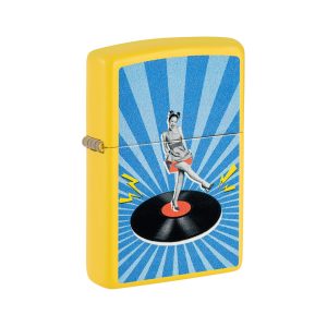 47056 Zippo Record Spin Design