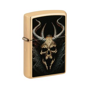 47067 Zippo Horror Skull Design