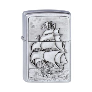 1300154 Zippo Pirate's Ship Emblem