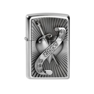 2003969 Zippo Heart Sword Emblem