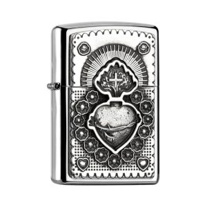 2005163 Zippo Mexican Heart Emblem