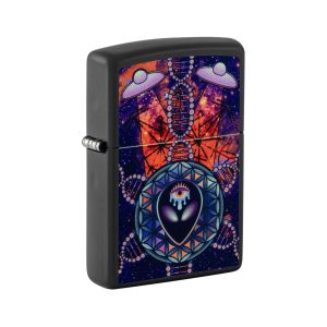 218 Zippo All Seeing Alien Design