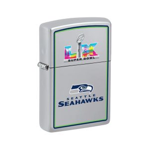 250NFLSFFCI Zippo NFL Super Bowl LX