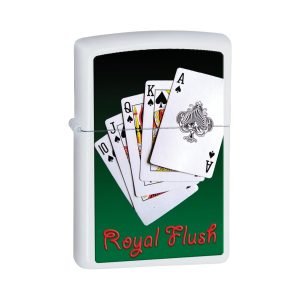 28038 Zippo Royal Flush