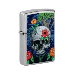 46939 Zippo Skull Sprout Design