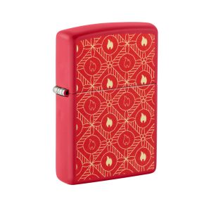 46951 Zippo Festive Flame Design