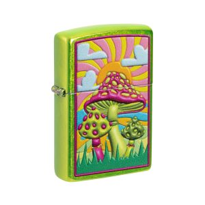 46954 Zippo Spotted Mushrooms Design