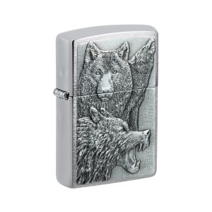 46960 Zippo Wolf Pack Emblem