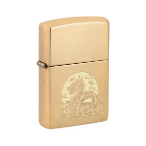 47147 Zippo Moon Dragon Design