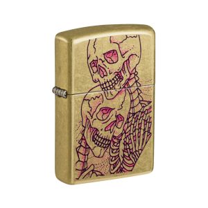 47149 Zippo Bony Embrace Design