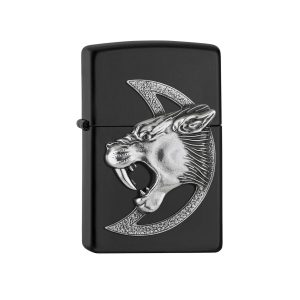 2007125 Zippo Sabre Tooth Tiger Emblem