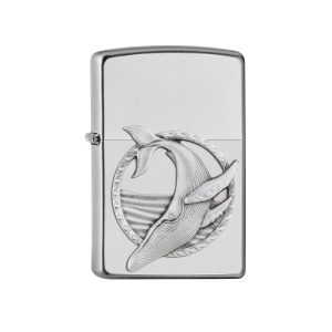 2007127 Zippo Blue Whale Emblem