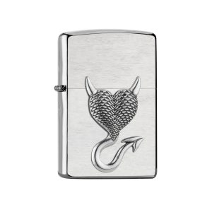 2007136 Zippo Devil Heart Emblem