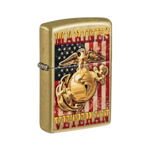 47086 Zippo Veteran Design [U.S. Marine Corps]