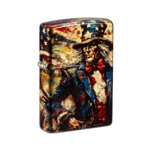 47145 Zippo Uncle Sam Fusion Design
