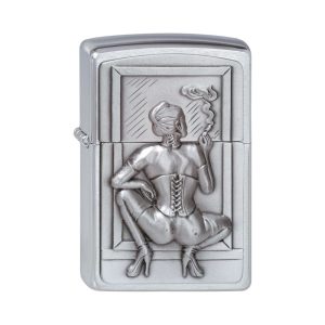 1300127 Zippo Smoking Woman Emblem
