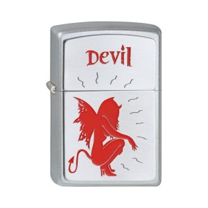 2001312 Zippo Hunkered Angel Emblem