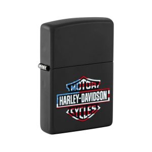 47101 Zippo Flag Logo Design [Harley-Davidson®]