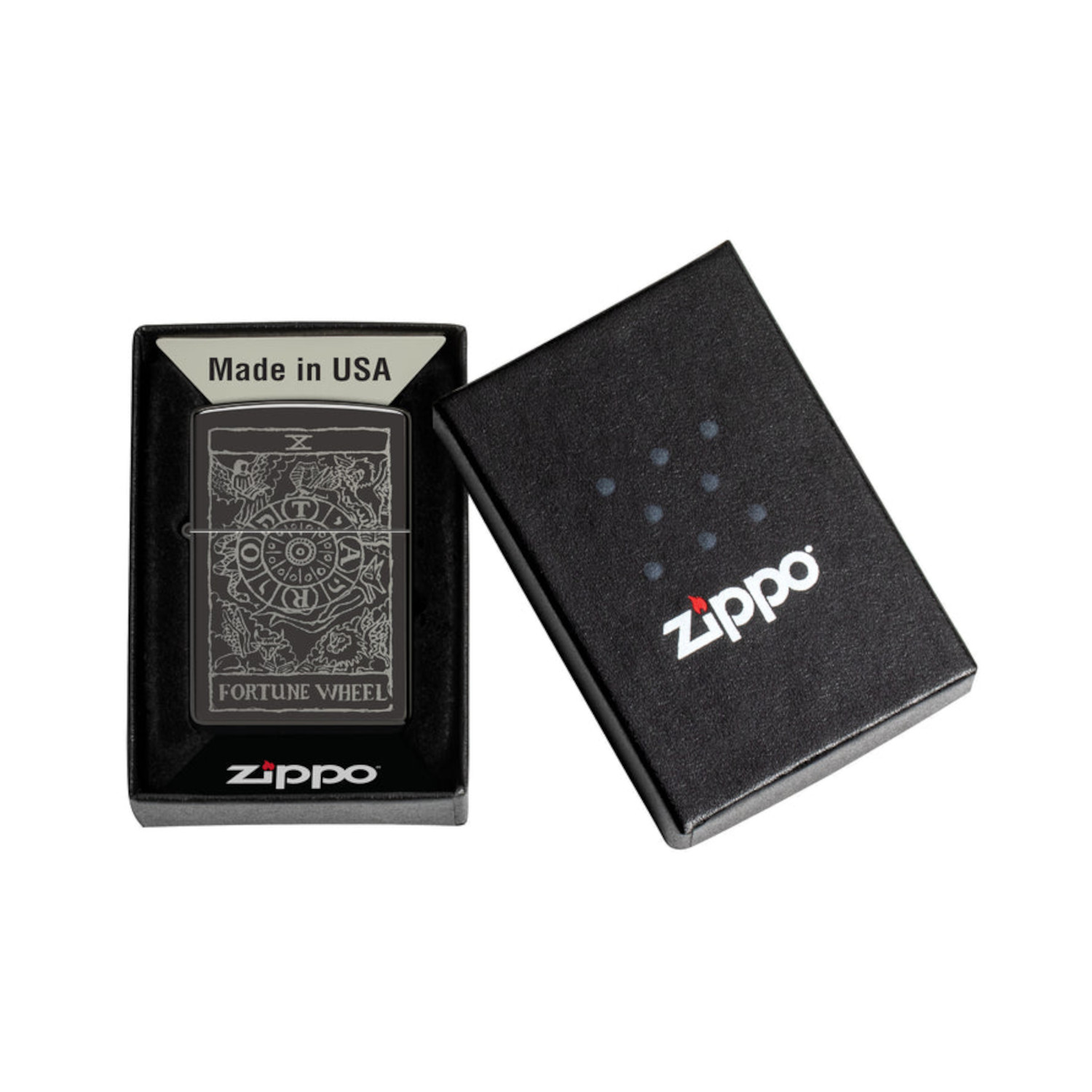 46138 Zippo Wheel of Fortune Design