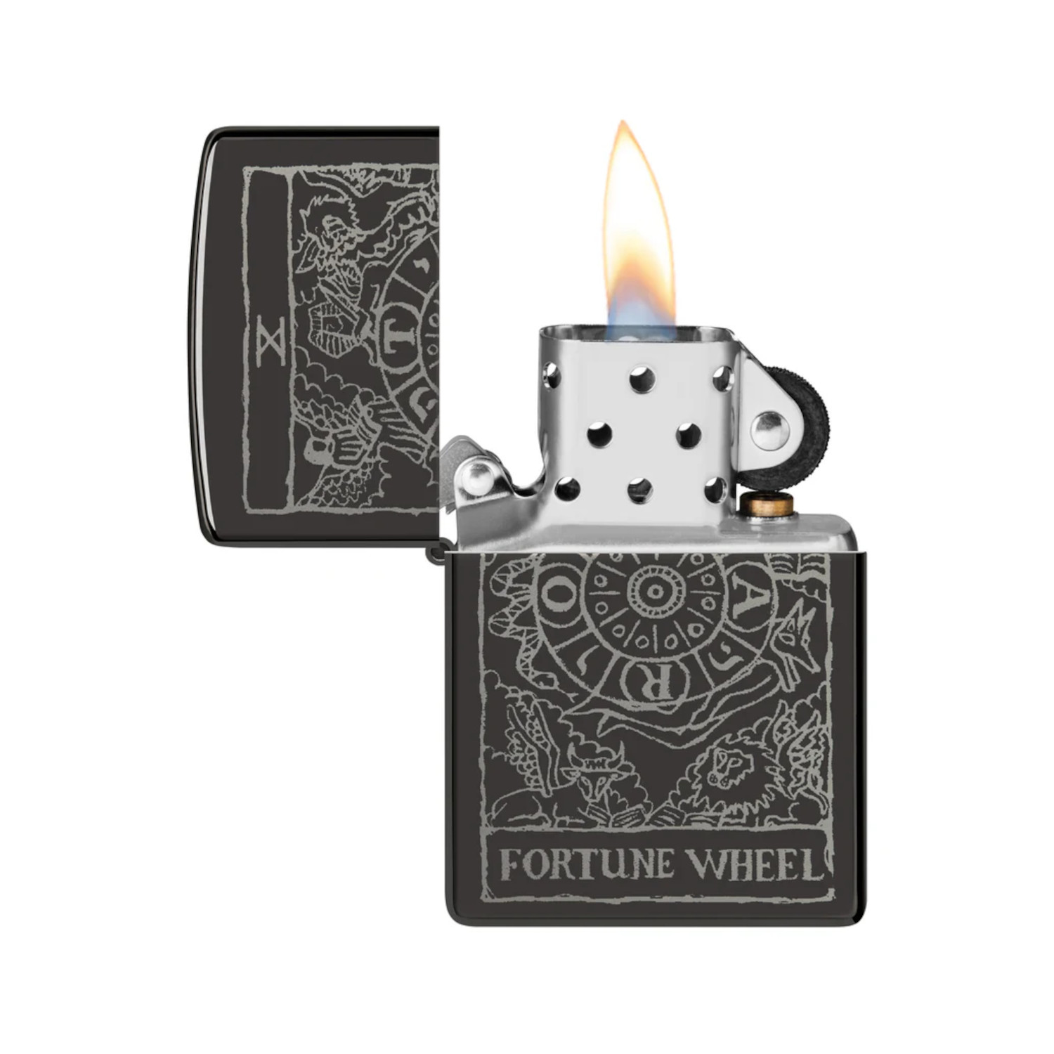 46138 Zippo Wheel of Fortune Design