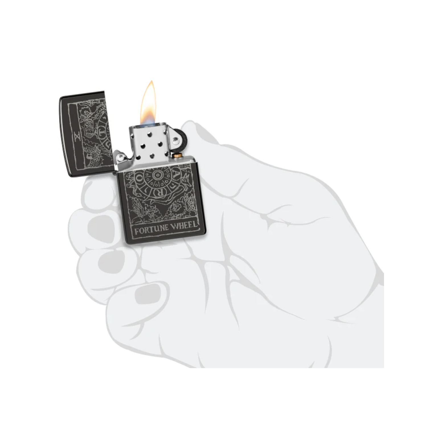 46138 Zippo Wheel of Fortune Design