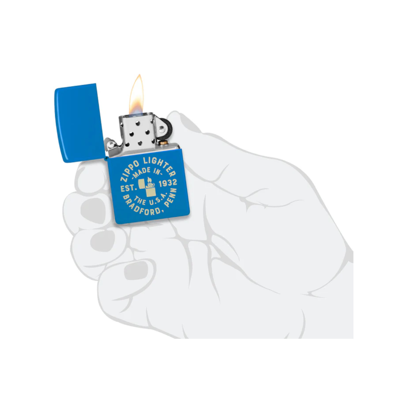 46173 Zippo Zippo Seal Design
