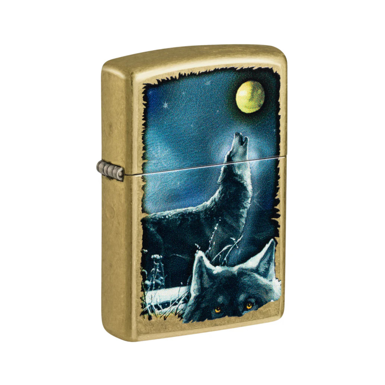 47189 Zippo Wolf Song Design