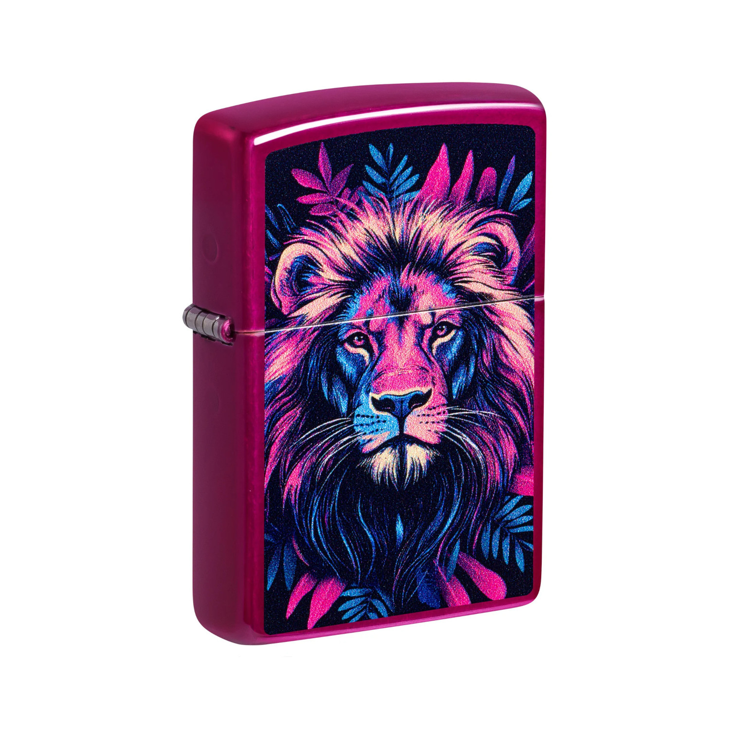 47212 Zippo Multicolour Lion Design
