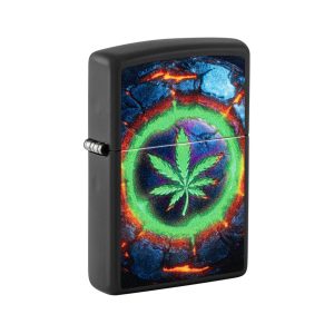 47216 Zippo Lava Leaf Design