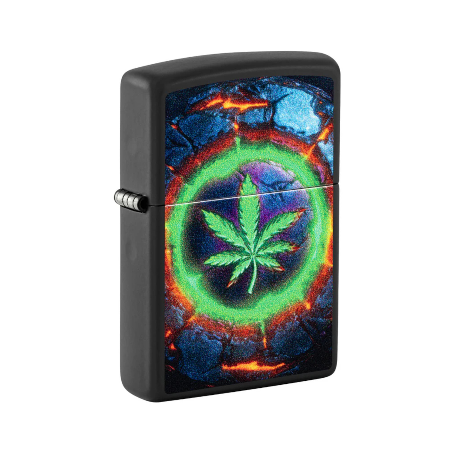 47216 Zippo Lava Leaf Design