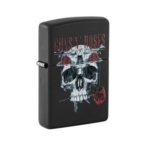 47227 Zippo Flower Skull Design [Guns N' Roses]