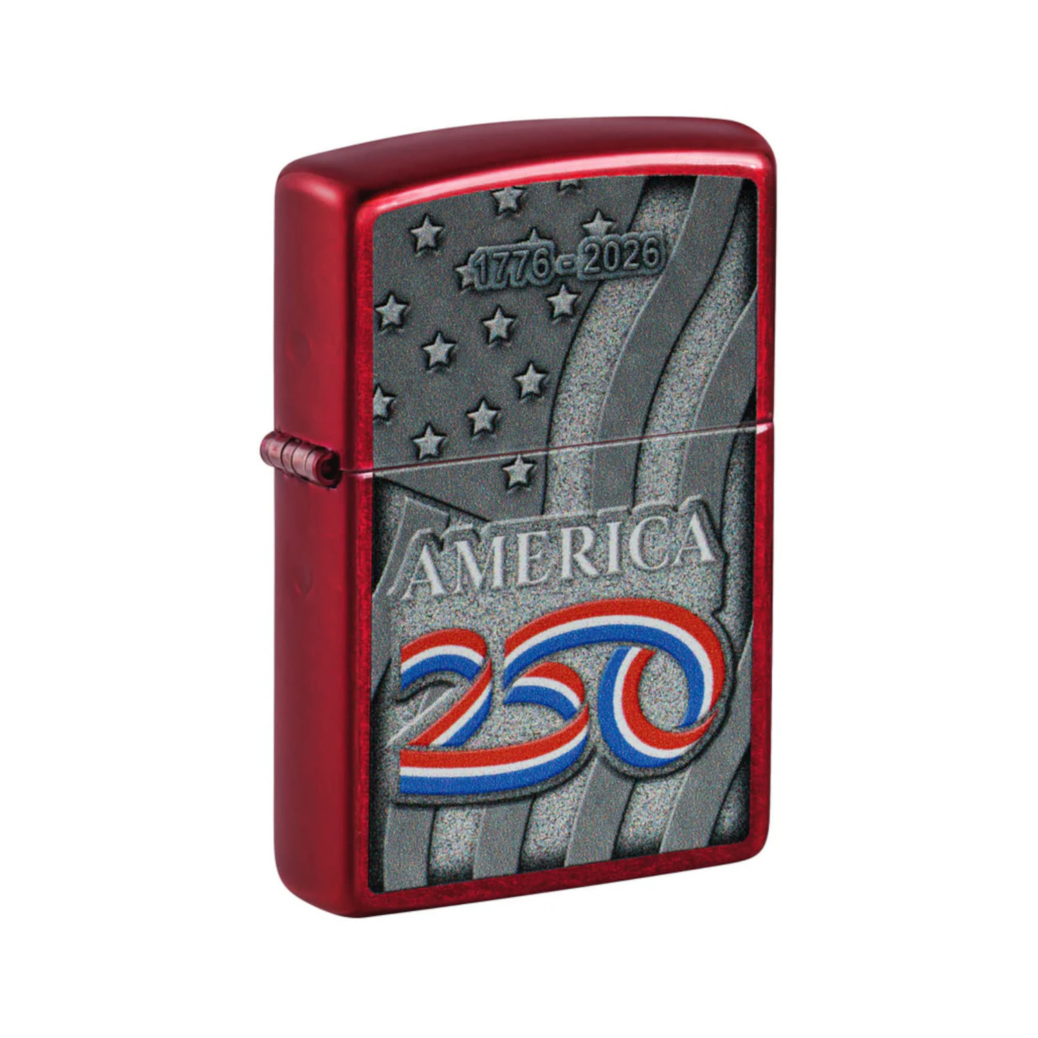 47290 Zippo America250 Stars and Stripes Design