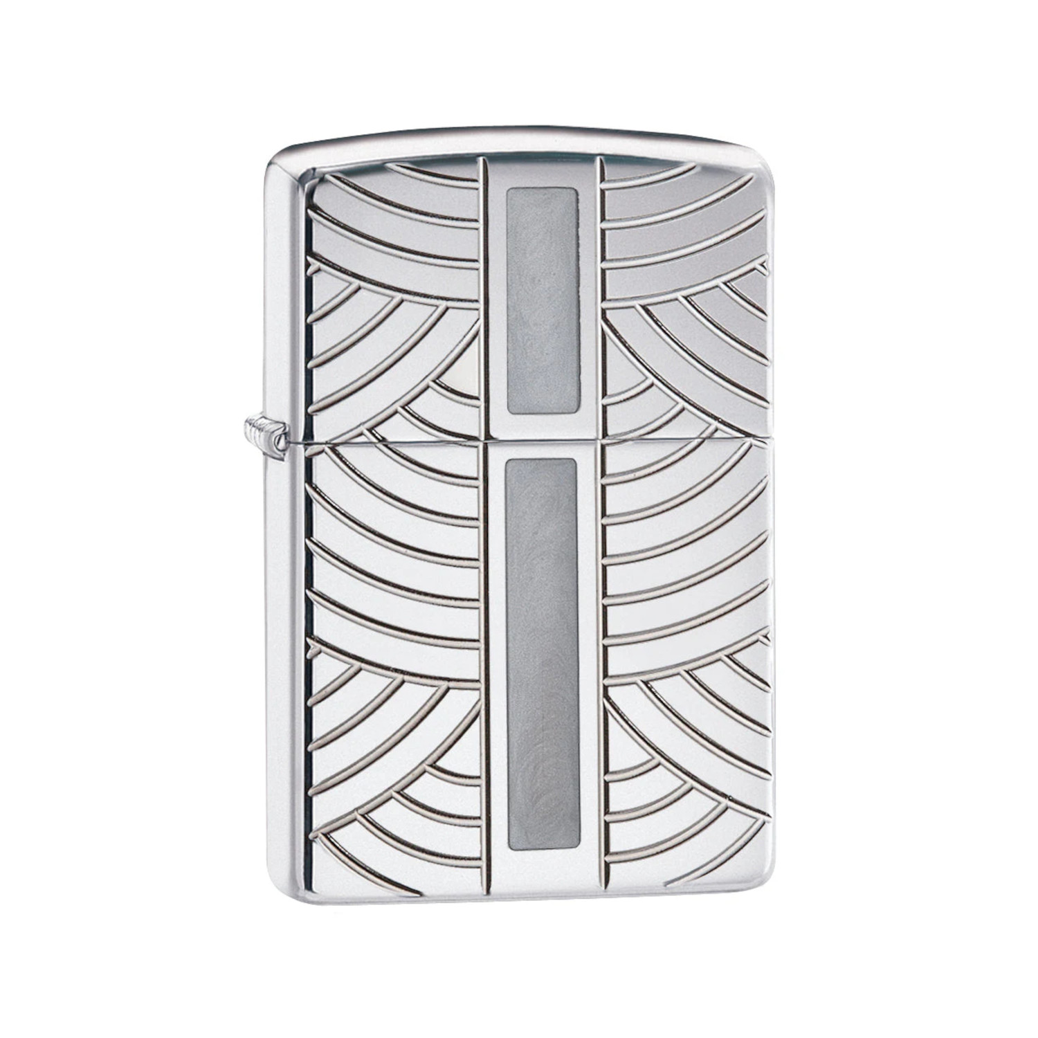 167 Zippo Carved Curves Design