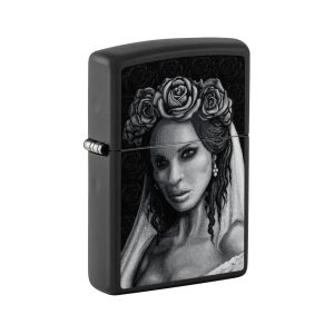 218 Zippo Til Death Design